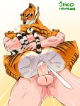  ass big_ass girl_on_top hot human_on_anthro jingo kung_fu_panda master_tigress tigress vaginal 