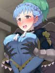  1girl big_breasts blush boris_(noborhys) breast_grab breasts byleth_(fire_emblem) byleth_(male) cleavage fire_emblem fire_emblem:_three_houses from_behind gif male marianne_(fire_emblem) nintendo open_mouth straight 