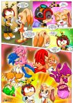 5boys 5girls a_new_play amy_rose anthro bbmbbf big_breasts breasts charmy_bee closed_eyes comic cosmo_the_seedrian cream_the_rabbit erect_nipples espio_the_chameleon furry knuckles_the_echidna miles_&quot;tails&quot;_prower mobius_unleashed multiple_boys multiple_girls nipples open_mouth orgasm orgasm_face palcomix pleasure pleasure_face pussy sega sex sonia_the_hedgehog sonic_(series) sonic_the_hedgehog sonic_the_hedgehog_(series) sonic_underground sonic_x tikal_the_echidna tongue vaginal vaginal_penetration vaginal_sex