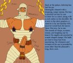  anal_penetration bound clamp erect_penis hard_nipples imhotep male_only mummified mummy pharaoh torture 