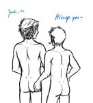  ass ass_grab back_muscles big_ass hiccup hiccup_(httyd) hiccup_horrendous_haddock_iii how_to_train_your_dragon jack_frost muscle muscular rise_of_the_guardians yaoi 