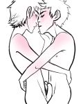 hiccup hiccup_(httyd) hiccup_horrendous_haddock_iii how_to_train_your_dragon hugging jack_frost penis rise_of_the_guardians yaoi 