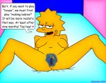 bedroom brother_and_sister hairy_pussy incest incestual_outcome inviting_incest leg_spread lisa_simpson lisalover playing_games playing_house puffy_nipples spread_legs teasing the_simpsons wanting_creampie wanting_to_get_pregnant wet_pussy 