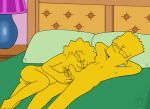 bart_simpson bed bedroom brother_and_sister fellatio gif guido_l incest lisa_simpson sleeping the_simpsons 