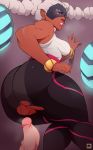  arms arms_(game) muscle muscular nobuone sexy sexy_ass twintelle 