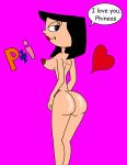   1girl ass disney isabella_garcia-shapiro matiriani28 nipples nude phineas_and_ferb pussy sexy