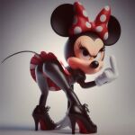 ai_generated ass bent_over disney minnie_mouse tail