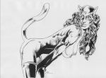  2007 batman_(series) catwoman darren_chandler dc dc_comics monochrome selina_kyle tagme 