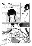  comic inuyasha kagome_higurashi kikyo monochrome naraku 