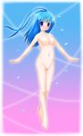 1girl aoi_kanan costume humanized manaphy nipples nude pokemon pussy solo uncensored 