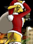  christmas female furball furball_(artist) pikachu pokemon 
