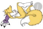  1_anthro 1_female 1_female_anthro 1_girl 3_fingers 3_toes anthro anthro_canine anthro_fox anthro_vixen arm_warmers artist_request breasts canine closed_eyes detached_sleeves digimon female female_anthro female_anthro_fox female_renamon fox fur furry masturbation medium_breasts nipples on_back one_leg_up pussy renamon solo tail toei_animation vaginal vaginal_masturbation vixen white_fur yellow_fur yin_yang 
