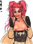 barbara_gordon batgirl batman_(series) breasts dc dc_comics no_bra