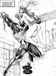  comic marvel mary_jane_watson monochrome spider-man venom wolverino 