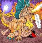   ash_ketchum ass breast_grab breasts charizard cowgirl_position erect_nipples erection hairless_pussy huge_breasts lactation nude nipples orgasm penis pokemon pussy satoshi spread_legs vaginal zidanerfox  