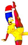  anal ass big_penis cheating_wife christmas marge_simpson probing sexy slut stockings the_simpsons wife yellow_skin 