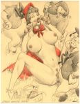  julius_zimmerman_(artist) julius_zimmerman_color little_red_riding_hood tagme the_three_little_pigs 