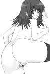  ass blush censored milfa monochrome nude pussy shichimenchou thighhighs to_heart_2 to_heart_2_ad 