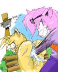 aeris_(vg_cats) bending_over crying_with_eyes_open fisting leo&#039;s_mom_(vg_cats) leonardo_the_2nd vaginal_penetration vg_cats violence webcomic