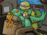  donatello michelangelo teenage_mutant_hero_turtles teenage_mutant_ninja_turtles 