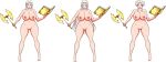  ale-mangekyo ale-mangekyo_(artist) areolae ass axe big_ass big_breasts book breasts commission edelgard_von_hresvelg female fire_emblem:_three_houses magic_book nipples nude purple_eyes pussy solo weapon white_hair 