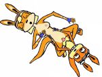  closed_eyes daxter goggles jak_and_daxter nipples ottsel tagme tess_(jak_and_daxter) vaginal white_background 