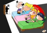3_girls age_difference bed black_hair blonde_hair blossom_(ppg) blue_eyes bob_cut bubbles_(ppg) buttercup_(ppg) cartoon_network crying_with_eyes_open green_eyes lp432 male/female mayor_mayor missionary multiple_girls powerpuff_girls professor_utonium prostitution rape red_eyes red_hair siblings sisters tied_hair twin_tails