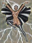  breasts edithemad erect_nipples hair marvel nipples nude ororo_munroe pussy small_breasts spread_legs storm_(x-men) x-men 