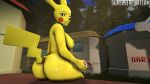  3d anthro nude nude pikachu sexy sideboob 