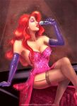  breasts gloves jessica_rabbit stockings thighs who_framed_roger_rabbit 