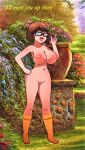  big_breasts erect_nipples glasses nude scooby-doo shaved_pussy socks thighs velma_dinkley 