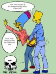  bart_simpson incest marge_simpson the_fear the_simpsons yellow_skin 