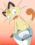  gwizdo meowth pokemon tagme toilet 