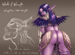 anus ass blackchain_(rennes) leaning_forward night_elf pointy_ears rennes warcraft world_of_warcraft