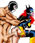  bane barbara_gordon batgirl batman_(series) dc dc_comics mrfuzzynutz 