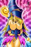  breasts dark_magician_girl erect_nipples hairless_pussy huge_breasts nipples pussy uncensored yu-gi-oh! 