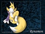  1_anthro 1_female 1_female_anthro 1_girl 2007 3_fingers 3_toes anthro anthro_canine anthro_fox anthro_vixen arm_warmers blue_eyes breasts canine detached_sleeves digimon female female_anthro female_anthro_fox female_renamon fox fur furry labia looking_at_viewer navel nipples nude pussy renamon small_breasts solo spread_legs toei_animation vixen white_fur yellow_fur yiffmasters yin_yang 