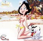 beach esenkas poochini poochini&#039;s_yard topless wendy_white