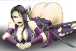 alluring big_breasts bottomless cleavage hot jason244555 legs naked_from_the_waist_down shura_(soul_calibur) soul_calibur soul_calibur_iv soulcalibur_iv voluptuous