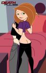 ass ass_cleavage deathpulse deathpulse_(artist) disney imminent_sex kim_possible kimberly_ann_possible looking_back ron_stoppable
