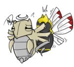 insect interspecies massive_destruction ninjask pokemon shedinja