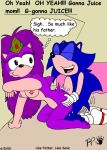 ass ass_grab breasts doggy_position erect_nipples from_behind incest kthanid mother_&amp;_son mother_and_son nipples nude queen_aleena sega sonic sonic_the_hedgehog sonic_underground text vaginal