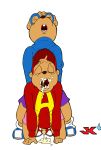  alvin_and_the_chipmunks alvin_seville anal cum cum_drip cum_in_ass cum_in_mouth cum_inside deepthroat doggystyle double_penetration ejaculation erection fellatio from_behind incest internal_cumshot jk male/male male_only oral penis simon_seville yaoi 