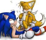  miles_&quot;tails&quot;_prower multiple_tails sega sonic sonic_the_hedgehog tail yaoi 