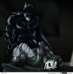  batman christian_bale dc gat_rape heath_ledger the_dark_knight the_joker yaoi 