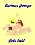 anal beastiality curious_george curious_george_(character) human jm07 monkey the_man_in_the_yellow_hat yaoi