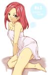 big_breasts kazumi_asakura negima red_hair towel