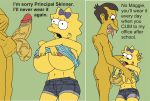  daisy_dukes huge_breasts large_penis maggie_simpson older sbb seymour_skinner the_simpsons you_gonna_get_raped 