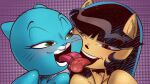  2_girls 2d animated anthro bed breast_sucking breasts cartoon_network cat crossover female_only furry kissing kitty_katswell leviathan103 mature_female milf mp4 nickelodeon nicole_watterson nipples no_sound nude pussy sex t.u.f.f._puppy tagme the_amazing_world_of_gumball video wagner yiff yuri 