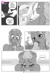 00284_(character) 1girl 2019 anthro anthrofied blush breasts comic duo equid equine fan_character fancypants_(mlp) friendship_is_magic furry hasbro high_res horse humanoid_penis lustful_diamond_(mlp_comic) male male/female mammal monochrome my_little_pony oral oral_penetration penetration penis pia-sama pony solo_focus tattoo